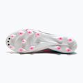 Ghete de fotbal Diadora Brasil Elite Veloce GR ITA LPX pentru bărbați, alb/roz fluo/albastru fluo 14