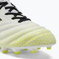 Ghete de fotbal Diadora Brasil Elite Tech GR ITA LPX pentru bărbați, alb/negru/galben-fluo 7