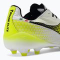 Ghete de fotbal Diadora Brasil Elite Tech GR ITA LPX pentru bărbați, alb/negru/galben-fluo 9