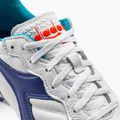 Ghete de fotbal pentru bărbați Diadora Brasil GR LT+ MPH alb/marin 8