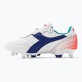Ghete de fotbal pentru bărbați Diadora Brasil GR LT+ MPH alb/marin 10