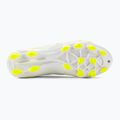 Ghete de fotbal pentru copii Diadora Brasil Elite GR LT LPU Y alb/negru/galben-fluo 5