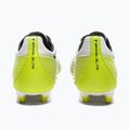 Ghete de fotbal pentru copii Diadora Brasil Elite GR LT LPU Y alb/negru/galben-fluo 12