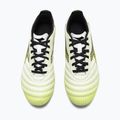 Ghete de fotbal pentru copii Diadora Brasil Elite GR LT LPU Y alb/negru/galben-fluo 13