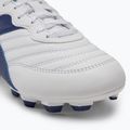Cizme de fotbal pentru copii Diadora Brasil 2 R LPU JR alb/marin 7