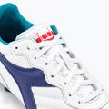 Cizme de fotbal pentru bărbați Diadora Brasil GR LT+ MDPU alb/marin 8