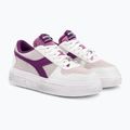 Pantofi de damă Diadora Magic Bold Eden WN gri liliac/blanc de alb 4