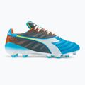 Ghete de fotbal pentru bărbați Diadora Brasil Elite Veloce GR ITA LPX albastru fluo/alb/portocaliu 2