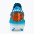 Ghete de fotbal pentru bărbați Diadora Brasil Elite Veloce GR ITA LPX albastru fluo/alb/portocaliu 6
