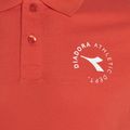 Tricou polo pentru bărbați Diadora Essential Sport rosso cayenne 3