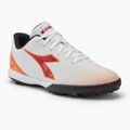 Încălțăminte de fotbal pentru bărbați Diadora Pichichi 7 TFR white/chili pepper/russet orange