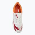 Încălțăminte de fotbal pentru bărbați Diadora Maximus Elite ITA T SLX white/chili pepper/russet orange 5