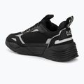 EA7 Emporio Armani Ace Runner triplu negru/argintiu pantofi Emporio Armani Ace Runner triplu negru/argintiu 3