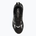 EA7 Emporio Armani Ace Runner triplu negru/argintiu pantofi Emporio Armani Ace Runner triplu negru/argintiu 5