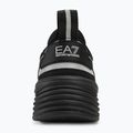 EA7 Emporio Armani Ace Runner triplu negru/argintiu pantofi Emporio Armani Ace Runner triplu negru/argintiu 6