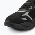 EA7 Emporio Armani Ace Runner triplu negru/argintiu pantofi Emporio Armani Ace Runner triplu negru/argintiu 7