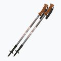 Bețe de trekking Fizan Tierra grey/orange