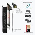 Bețe de nordic walking Fizan R-Evolution Pro red 6