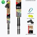 Bețe de nordic walking Fizan Speed yellow 7