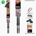 Bețe de nordic walking Fizan Speed black 5