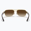 Ochelari de soare Ray-Ban RB3522 arista gold/brown 5