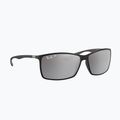 Ochelari de soare Ray-Ban RB4179 Liteforce matte black/silver polarized