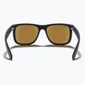 Ochelari de soare Ray-Ban Justin Classic matt black gum/blue mirror 5