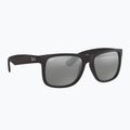 Ochelari de soare Ray-Ban Justin Classic matt black/silver grey mirror