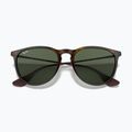Ochelari de soare Ray-Ban Erika Classic light havana/green g-15 3