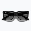 Ochelari de soare Ray-Ban Justin Classic matt black gum/dark grey 3