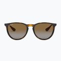 Ochelari de soare Ray-Ban Erika Classic light havana/brown polarized 2