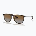Ochelari de soare Ray-Ban Erika Classic light havana/brown polarized 4