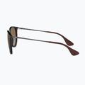 Ochelari de soare Ray-Ban Erika Classic light havana/brown polarized 7
