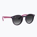 Ochelari de soare pentru copii Ray-Ban RB9064S polished violet/grey gradient