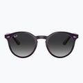 Ochelari de soare pentru copii Ray-Ban RB9064S polished violet/grey gradient 2