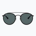 Ochelari de soare Ray-Ban Round Double Bridge black/blue/grey 2