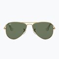 Ochelari de soare pentru copii Ray-Ban Aviator arista gold/dark green 2