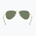 Ochelari de soare pentru copii Ray-Ban Aviator arista gold/dark green 5