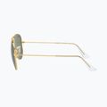 Ochelari de soare pentru copii Ray-Ban Aviator arista gold/dark green 7