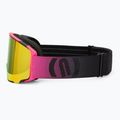 Ochelari de schi Neon Ice black/pink/mirror red/amber 5
