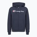Bluză pentru bărbați Champion 22025 Sweatshirt Hoodie FZ navy
