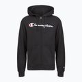 Bluză pentru bărbați Champion 22025 Sweatshirt Hoodie FZ black