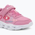 Încălțăminte pentru copii Champion Funfair Print G PS Low Cut blue burgundy/flash/fluorescent pink 7