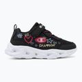 Încălțăminte pentru copii Champion Funfair Print G PS Low Cut new black/fluorescent pink/imperial light blue 2