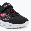 Încălțăminte pentru copii Champion Funfair Print G PS Low Cut new black/fluorescent pink/imperial light blue 7