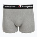 Boxeri pentru bărbați Champion Trunk Knit oxford grey melange/oxford grey melange/black 5
