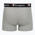 Boxeri pentru bărbați Champion Trunk Knit oxford grey melange/oxford grey melange/black 6