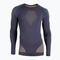 Bluză termică pentru bărbați UYN Evolutyon UW Shirt charcoal/gold/atlantic