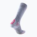 Șosete de schi pentru femei UYN Ski Touring silver/fuchsia 6