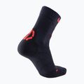 Șosete de ciclism pentru bărbați UYN MTB black/red 6